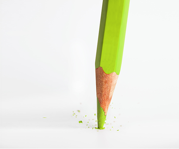 broken-tip-of-green-pencil